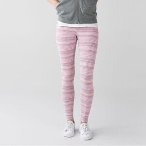 Lululemon Wunder Under Pant III Luxtreme Cyber Stripe Size 8